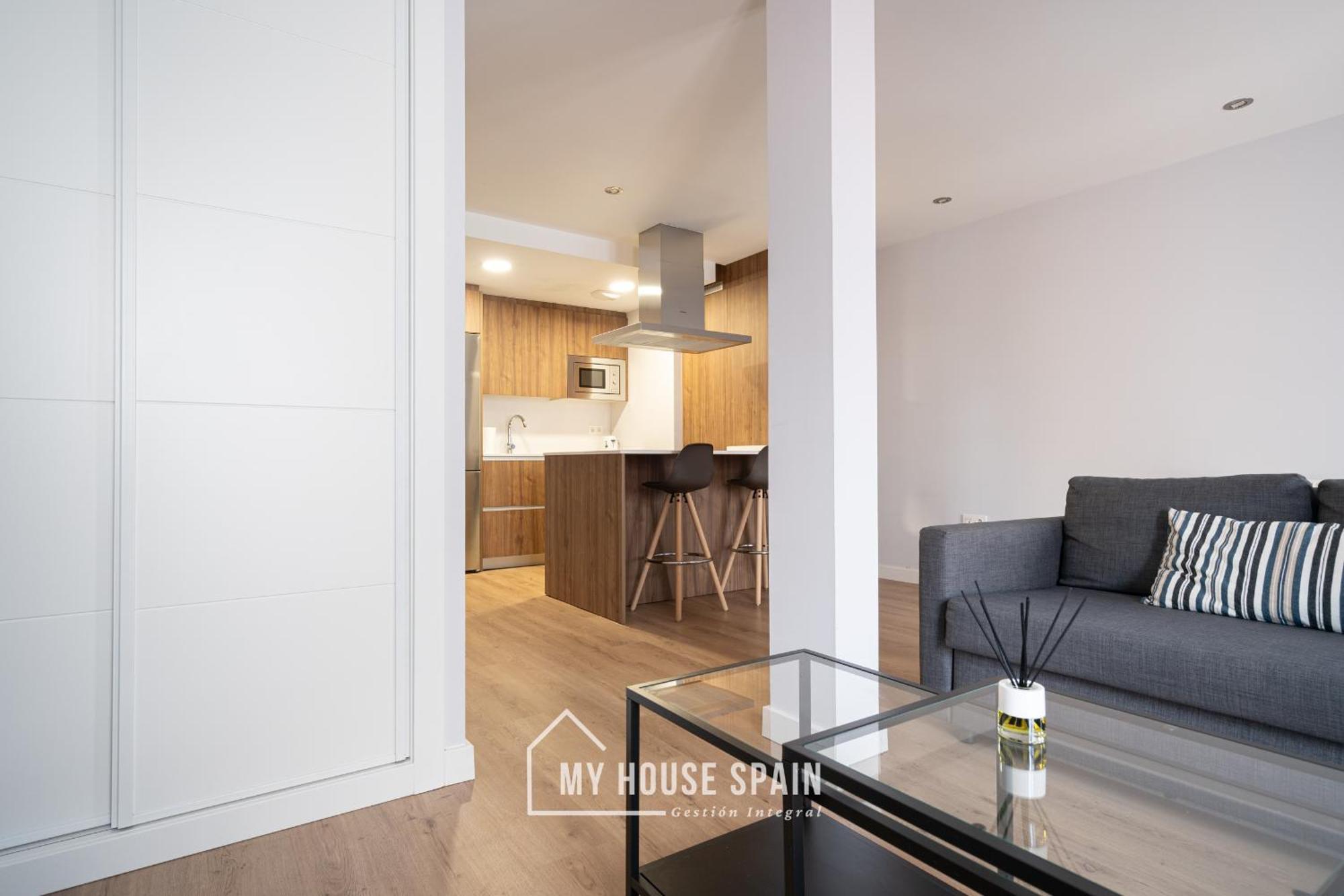 Myhousespain - Nuevo Apartamento En El Centro 希洪 外观 照片